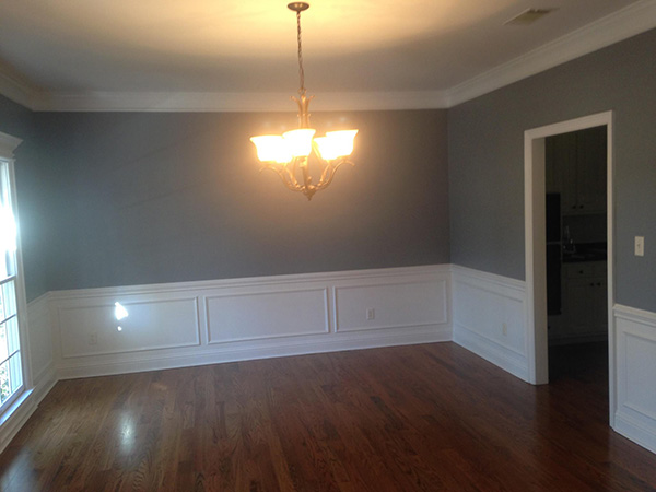 Flawless interior residential repaint